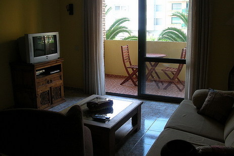 Salon avec sortie terrasse, Appartement Balcón del Mar, Benicarló