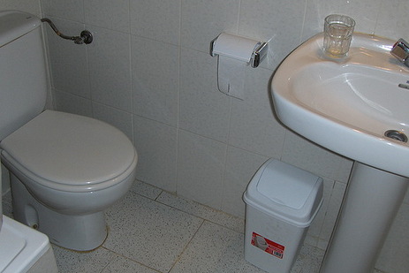 Salle de bains avec baignoire, Appartement Esmeralda, Peñiscola