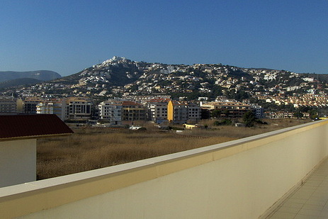 Vues depuis la terrasse commune, Appartement Esmeralda, Peñiscola