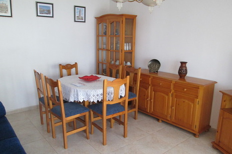 Salon salle-à-manger, Maison Peñisol, Peñiscola
