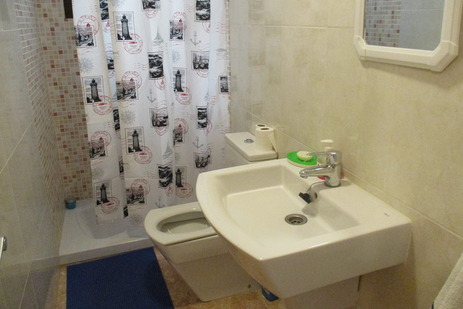 Salle de bains avec douche, Appartement Costa Peñiscola, Peñiscola